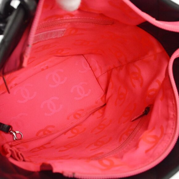 Chanel Black Calfskin Cambon Ligne Tote Handbag KQ00712 - Picture 4 of 7